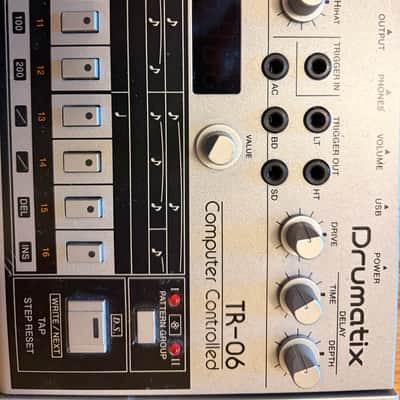 Roland TR-06 Drumatix 2020 - Present - Silver image 1