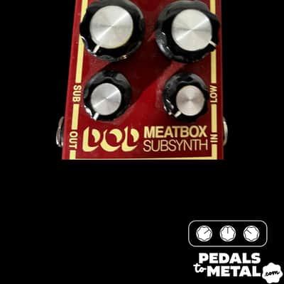 DOD Meatbox Sub Synth Reissue 2010s - Red X14585 image 2