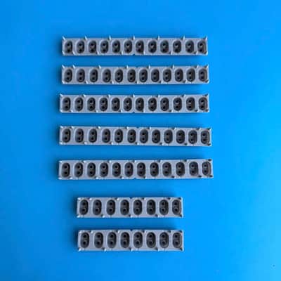 CASIO Wk-110 WK-200 WK-6500 Part: 8 & 12 Key Rubber Conductive Pad Set [7PCS] image 2