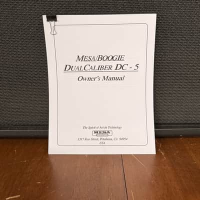 Mesa Boogie Dual Caliber DC-5 2-Channel 50-Watt 1x12" w/Brand New Gold Pin Tubes and Cover image 14