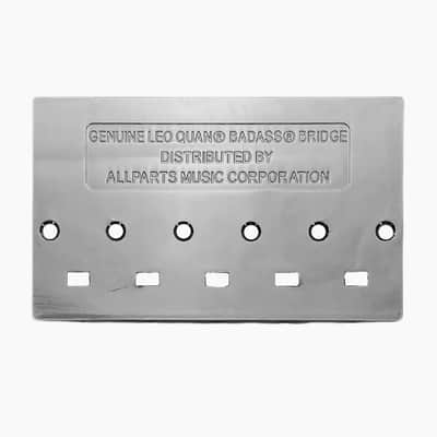 Leo Quan® Badass V™ 5-String Bass Bridge-Chrome image 7