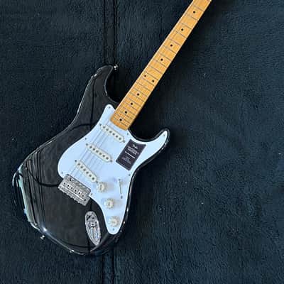 Fender Vintera II '50s Stratocaster with Maple Fretboard Black #MX23077277 / 7lbs. 14.1oz image 1