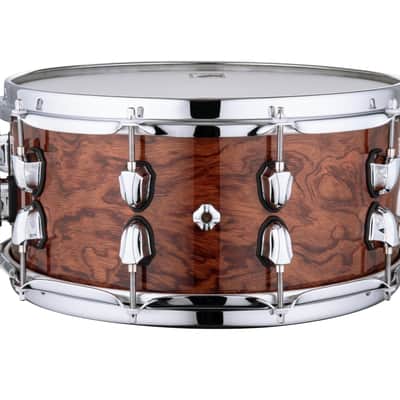 Mapex Black Panther 14x6.5" Shadow 7-Ply Birch/Walnut Snare Drum Wood: Deep/Dark | Authorized Dealer image 4