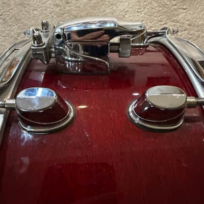Mapex Pro-M 7-Ply Maple Snare Drum – Cherry Red Finish – Warm, Punchy Maple Tone image 2