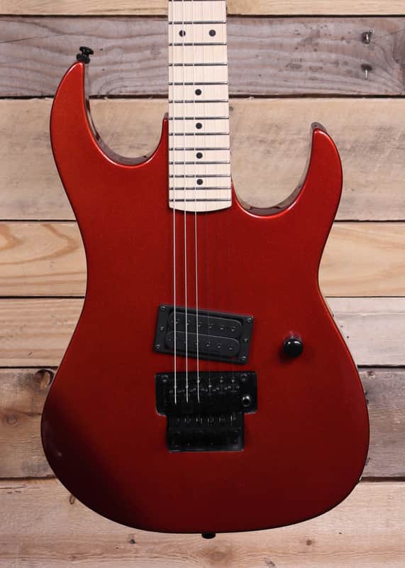 B.C. Rich Gunslinger Retro II Electric Guitar Candy Red w/ Floyd Rose image 1