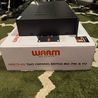 Warm Audio WA273-EQ 2-Channel British Microphone Preamp / EQ 2018 - Present - RAF Blue Gray image 4