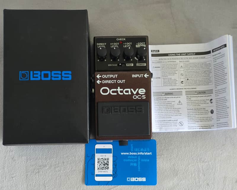 Boss OC-5 Octave 2020 - Present - Brown image 1