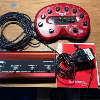 Line 6 POD 2.0 Multi-Effect and Amp Modeler w Accessories image 1