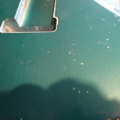 MJT STRATOCASTER RELIC BODY NITRO FINISHED IN SHERWOOD GREEN AGED 2022 image 9
