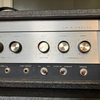 Silvertone 1484 Twin Twelve 2x12 Piggyback 1964 image 5