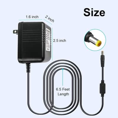 9V1.3A Guitar Drop Pedal Power Supply for Digitech Whammy Jamman RP355 RP350 RP100 RP200A RP250 RP255 RP150 RP1000 Multi Effects Processor Switching AC Charger image 2