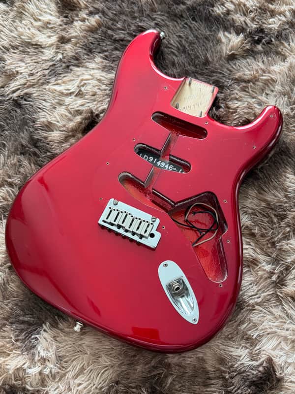 2011 Fender Custom Shop Stratocaster Loaded Body - Candy Apple Red image 1