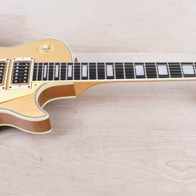Gibson Les Paul Custom 3-Pickup 1978 Natural Vintage w/ Hard Case image 3