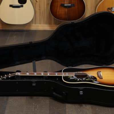 Lefty Minty! 2024 Gibson Hummingbird Dreadnought Acoustic Guitar Dark Sunburst + OHSC image 21