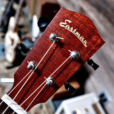 Eastman EU1-T All Solid Mahogany Tenor Ukulele w/ Gig Bag image 9