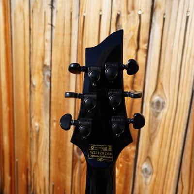 Schecter DIAMOND SERIES Sullivan King Banshee-6 FR-S Obsidian Blood 6-String Electric Guitar image 5