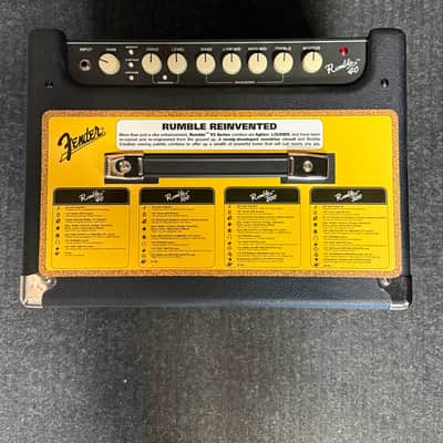 Fender "Rumble 40 V3" 40w Bass combo image 4