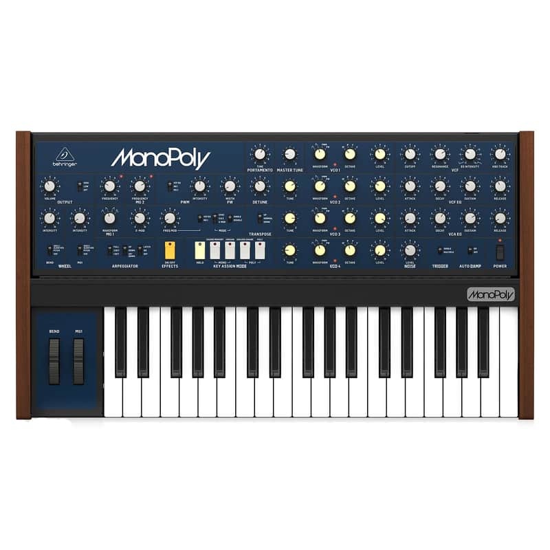 Behringer MonoPoly 37-Key Polyphonic Synthesizer image 1