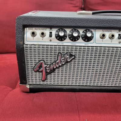 Fender Bassman 70 2-Channel 70-Watt Guitar Amp Head 1979 - Silverface image 3