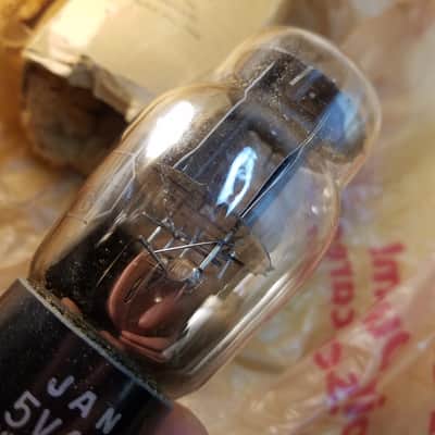 RCA 1 (ONE) JAN-CRC-5V4G military premium Rectifier Vintage Vacuum Tube AT1000 tested 1936 - 1960 image 5