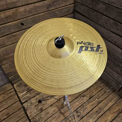 Crash Cymbal 14" Paiste PST3 With Pearl B790 Stand USED! RKC4P250326 image 2