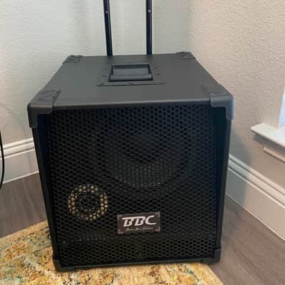 Boom Bass Cabinet BBC Tank 1012 - 1x10" and 1x12" 1200-watt Bass Cabinet - Black 2022 - Black image 1