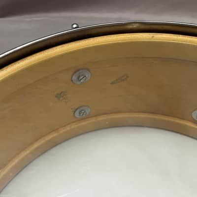 Leedy Utility Mahogany 5.5”x 14” Snare Drum with Hard Shell Case image 15