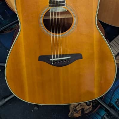 Yamaha FG-TA Dreadnought Acoustic Guitar With Built-in Effects image 1