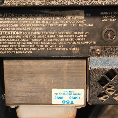 Marshall JCM 600 Model 601 60-Watt 1x12 Guitar Combo Late 1990s - Black image 7