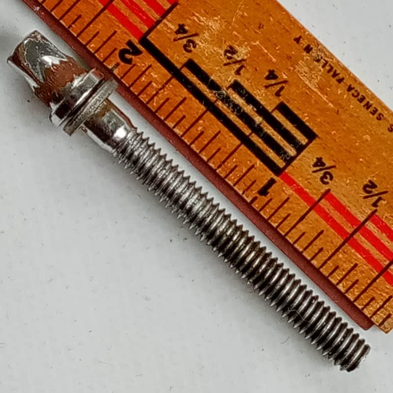Rogers 2"T-Rod Snare/Tom Drum Tension-Lug-Screw Vintage60s Powertone Tensioner*G image 1