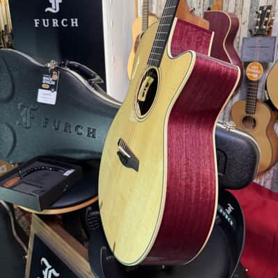Furch GREEN Gc SX a BACKSTAGE LIMITED PURPLE HEART Lr Baggs Athem image 4