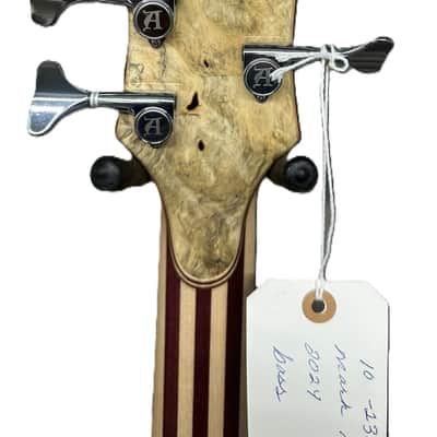🔥 Alembic Mark King Signature 5-String Bass 2024 – NEW – Buckeye Burl – USA Custom image 11