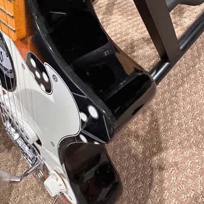 RARE! Fernandes Zo-3 Nomad ArtRock Series Eric Clapton  Domino -SUNSHINE LOVE inspired Electric Guitar image 6