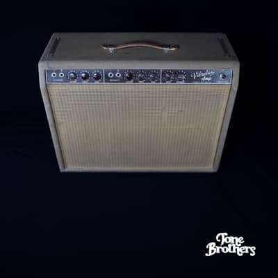 CLEAN! 1962 Fender Vibrolux Brownface image 3