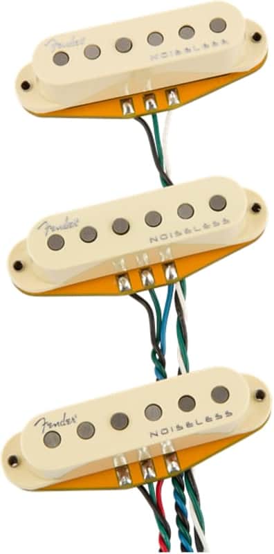 Fender Gen 4 Noiseless Stratocaster Pickup Set w/ FREE Same Day Shipping image 1