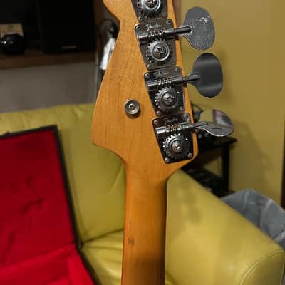 Fender Mustang Bass 1966 Olympic White image 6