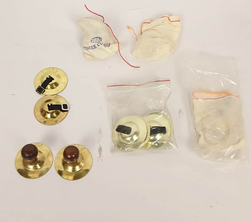 None Six Pairs of Finger Cymbals