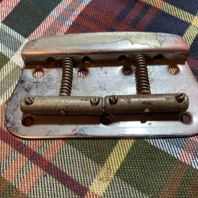 Vintage 1970s Fender MusicMaster Bass Bridge image 3