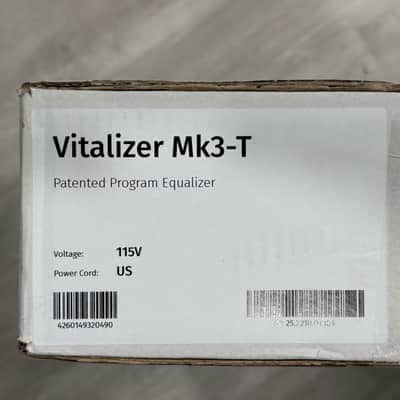SPL Vitalizer Mk3-T 2210 Stereo Tube Program EQ Factory Sealed 115V image 2
