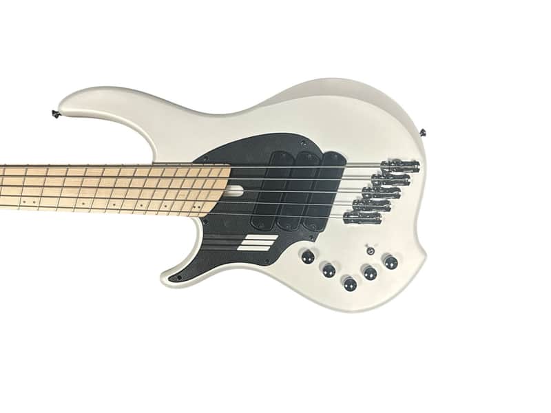 Dingwall NG-3 (5) *LEFTY*, Ducati Matte Pearl White / Maple *In Stock* image 1