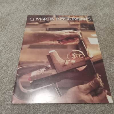 Vintage 1986 CF Martin Instruments Full-Color Guitar Catalog! Rare, Original Case Candy, Paperwork! image 1