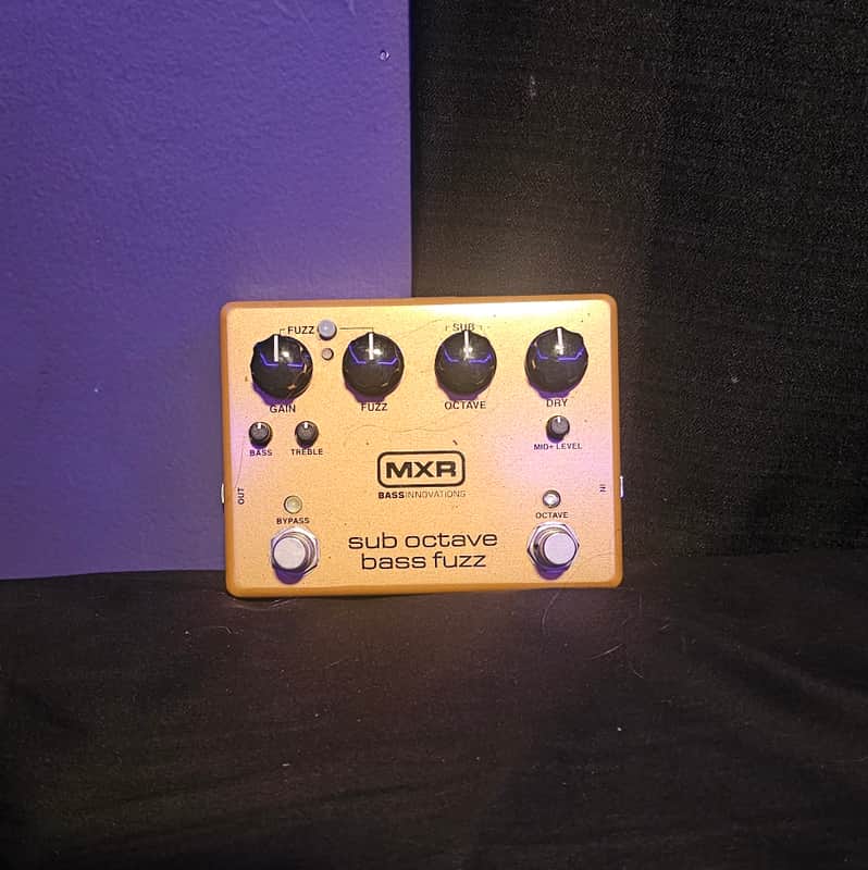 MXR M287 Sub Octave Bass Fuzz 2016 - Present - Orange image 1