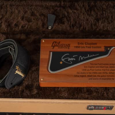 Gibson 1958 Les Paul Custom Eric Clapton 3PU Ebony Murphy Lab Aged 2025 image 22