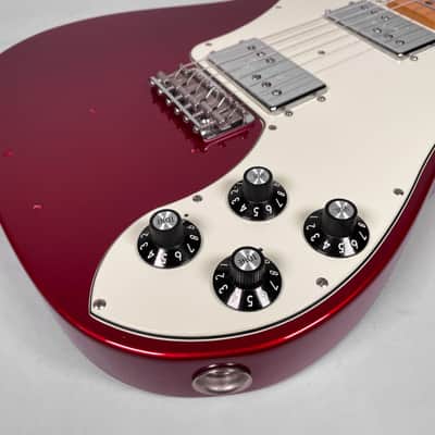 2010 Fender FSR Telecaster Deluxe Candy Apple Red image 12