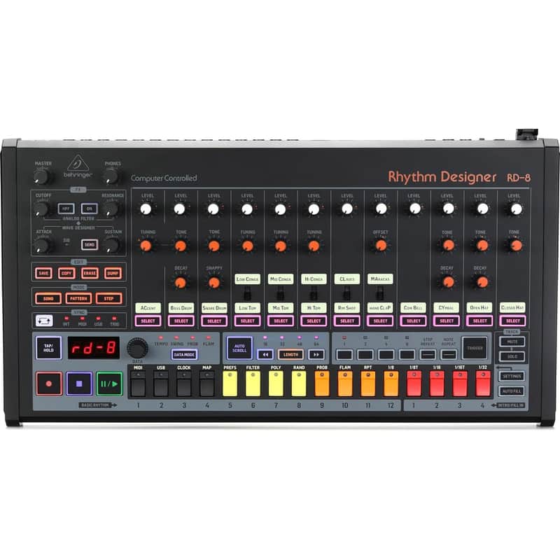 Behringer RD-8 Mk2 Analog Drum Machine image 1