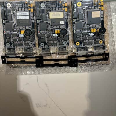 32x16Apogee AD-16X 16-Channel 192kHz Reference A/D Converter with xhd cards 2000s - Silver image 16