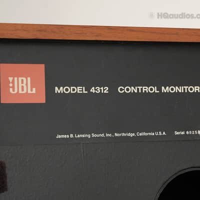JBL 4312 Pair Vintage Speakers  - Professionally  Restored - 1-Year Warranty image 14