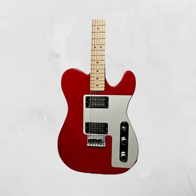 MagTone Custom-T Modular Electric Guitar – Red Finish – Dual Humbuckers – Made in Germany image 4