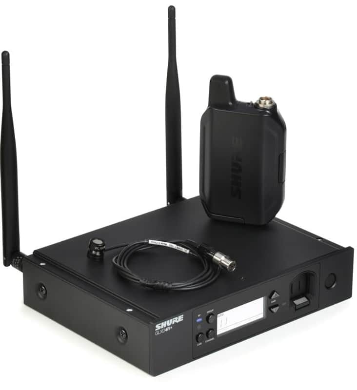 Shure GLXD14R+/85M Rack Digital Wireless Lavalier System (Z3) image 1