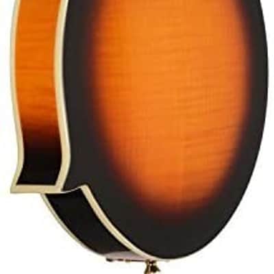 Ibanez F-Style Mandolin, Model M522SBS Sunburst Finish, Flame Maple Body image 5